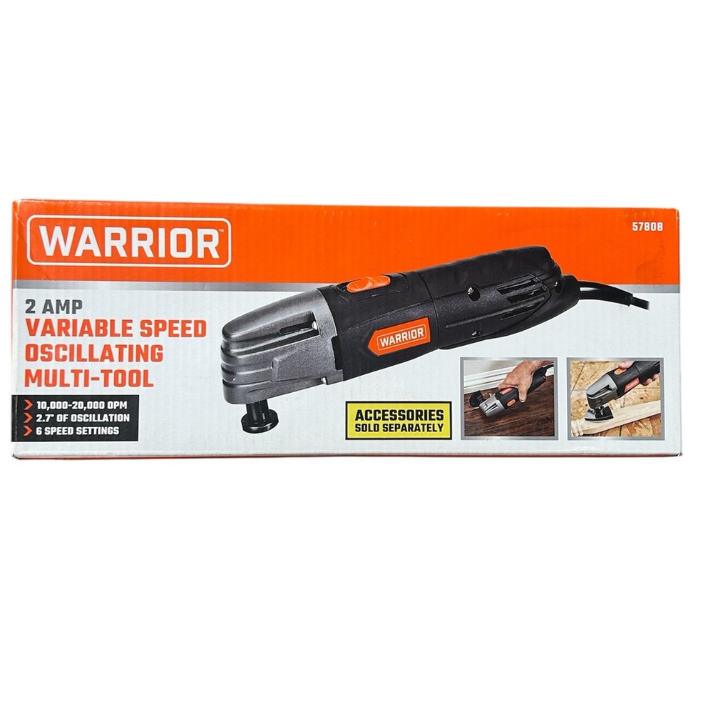 Warrior 2 AMP Variable Speed Oscillating Multi-Tool
